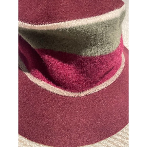Vintage Jean-Charles Brosseau Wool Knit & Felt Fedora Floppy Brim Hat